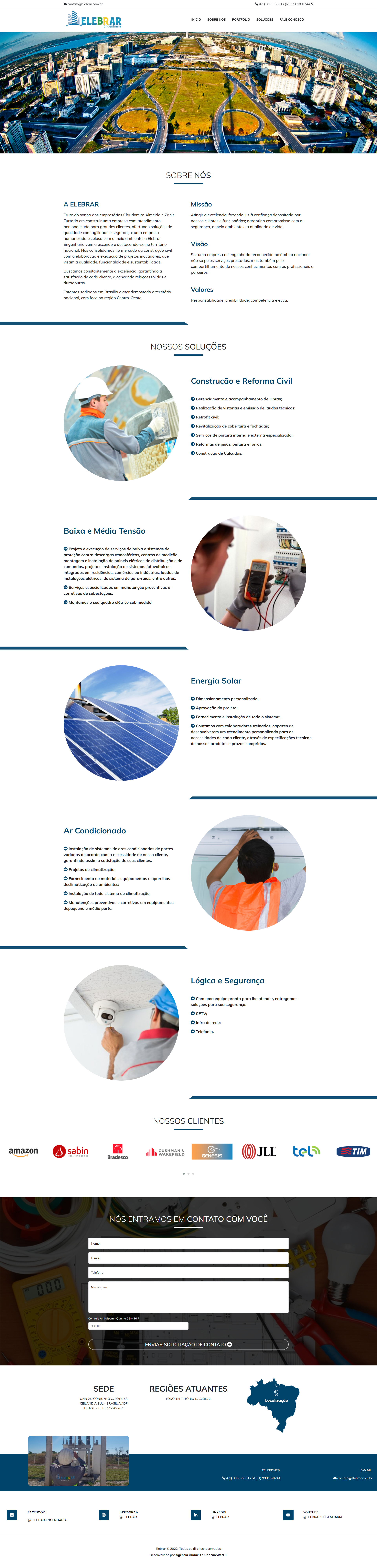 Site - Elebrar Engenharia